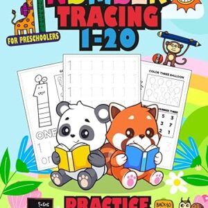 Number Tracing Practice Workbook