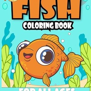 fish coloring book for all ages